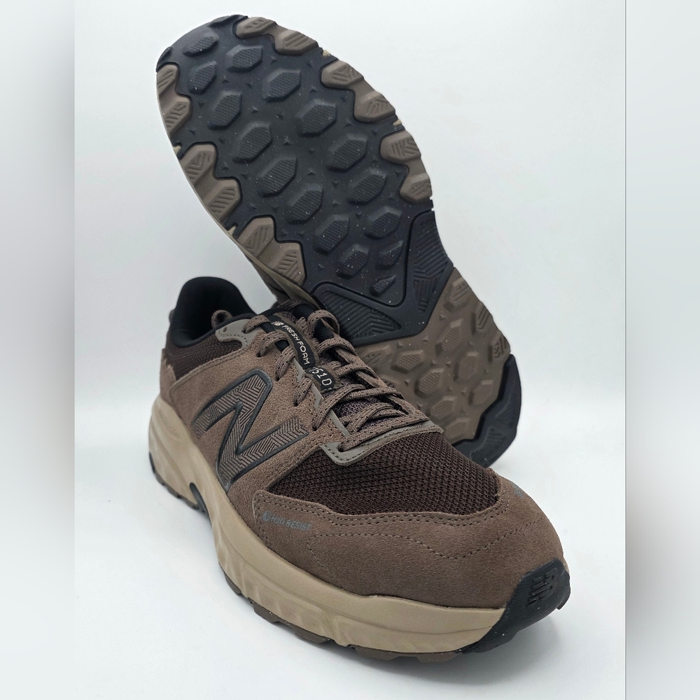 Size 11.5 M - New Balance Fresh Foam T510v6 H2O Resist Dark Mushroom